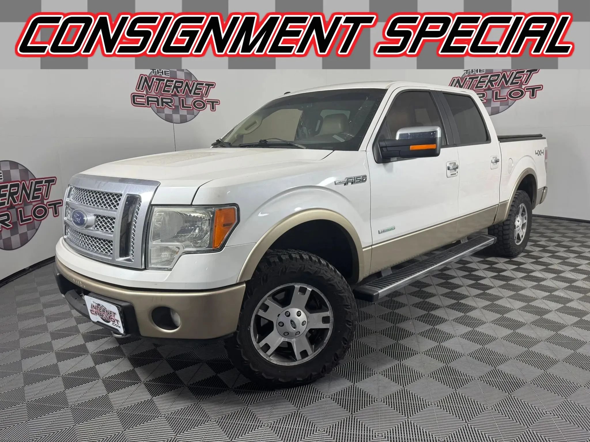 Used 2012 Ford F150 Lariat w/ Lariat Chrome Pkg AWD/4WD image 1
