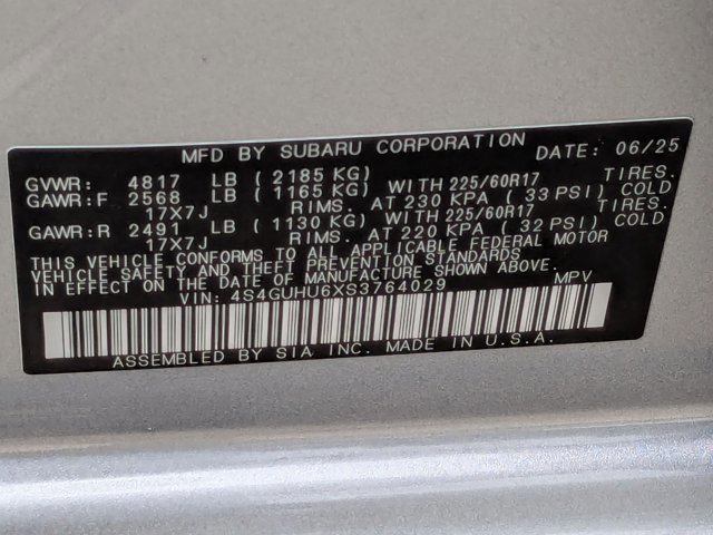 Used 2025 Subaru Crosstrek 2.5i Wilderness image 25