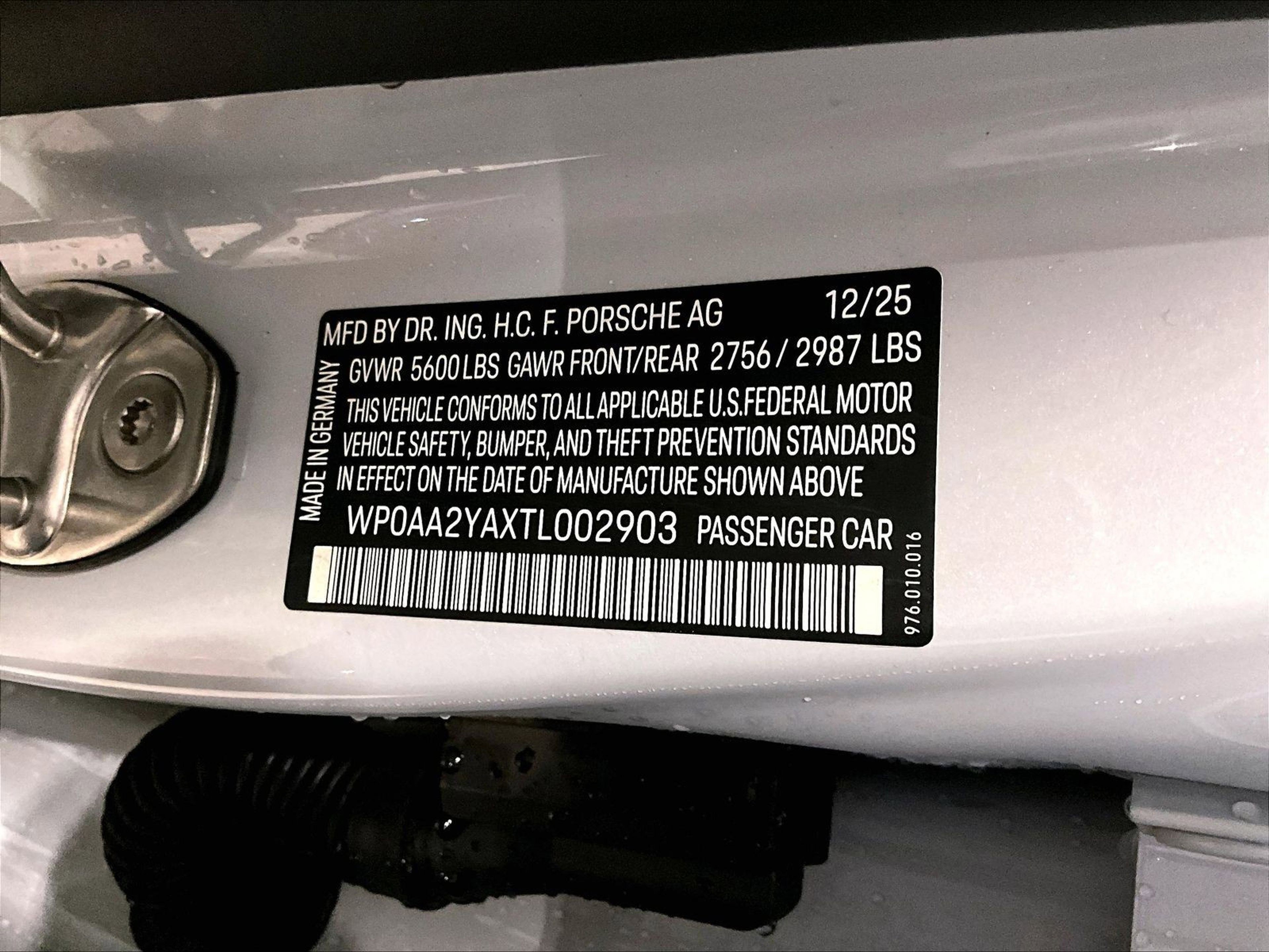 New 2026 Porsche Panamera 4 image 15