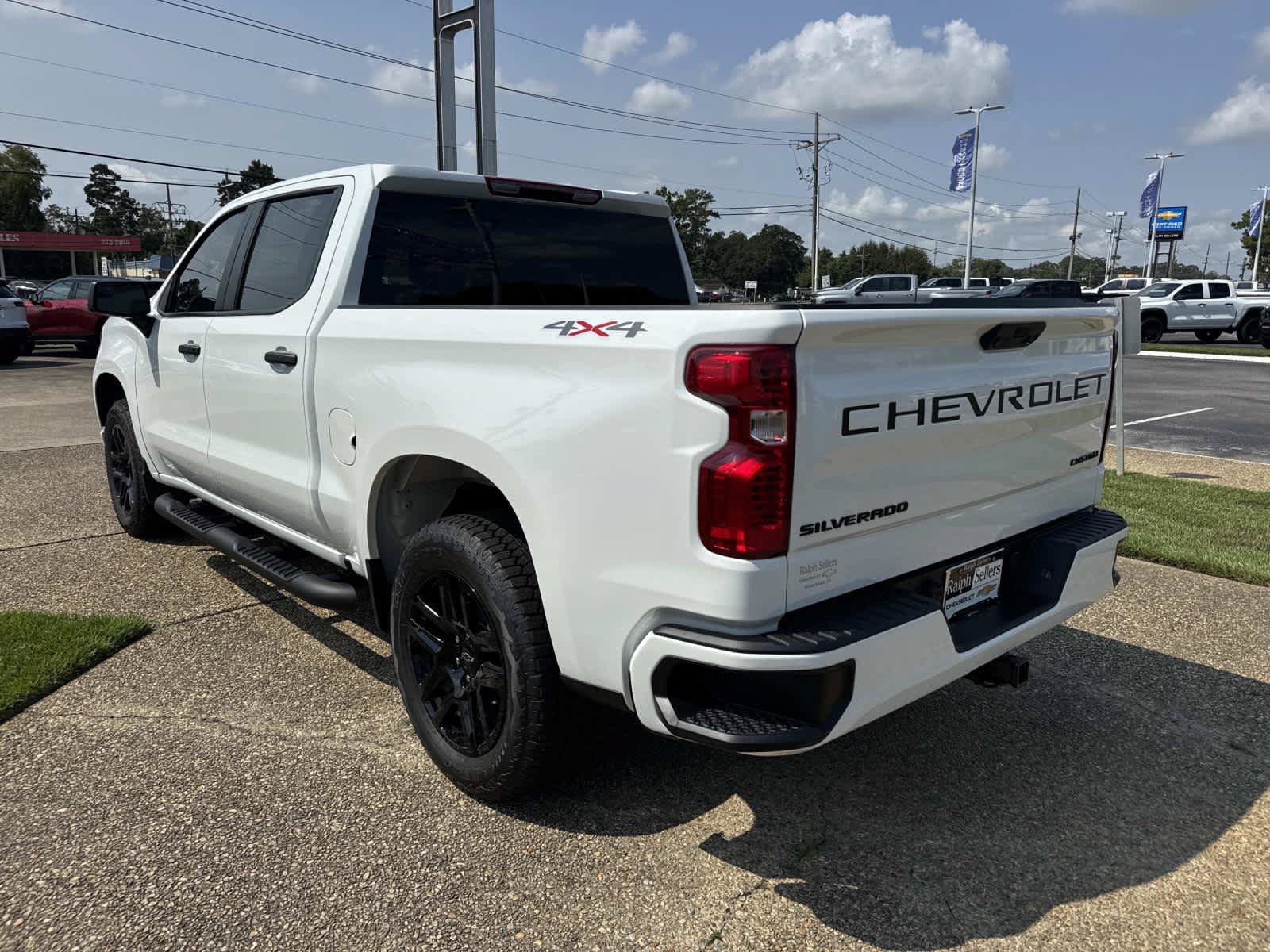 New 2026 Chevrolet Silverado 1500 Custom w/ Turbomax Blackout Package AWD/4WD image 4