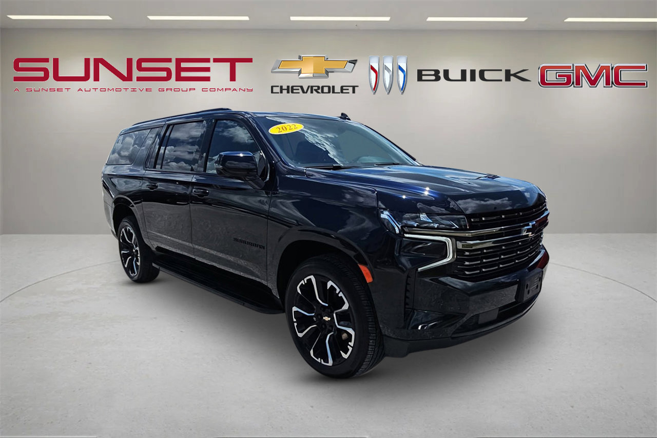 Certified 2022 Chevrolet Suburban RST w/ Luxury Package