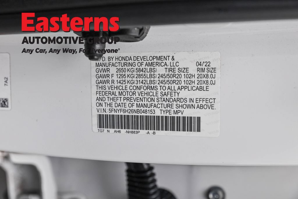 Used 2022 Honda Pilot Special Edition image 36