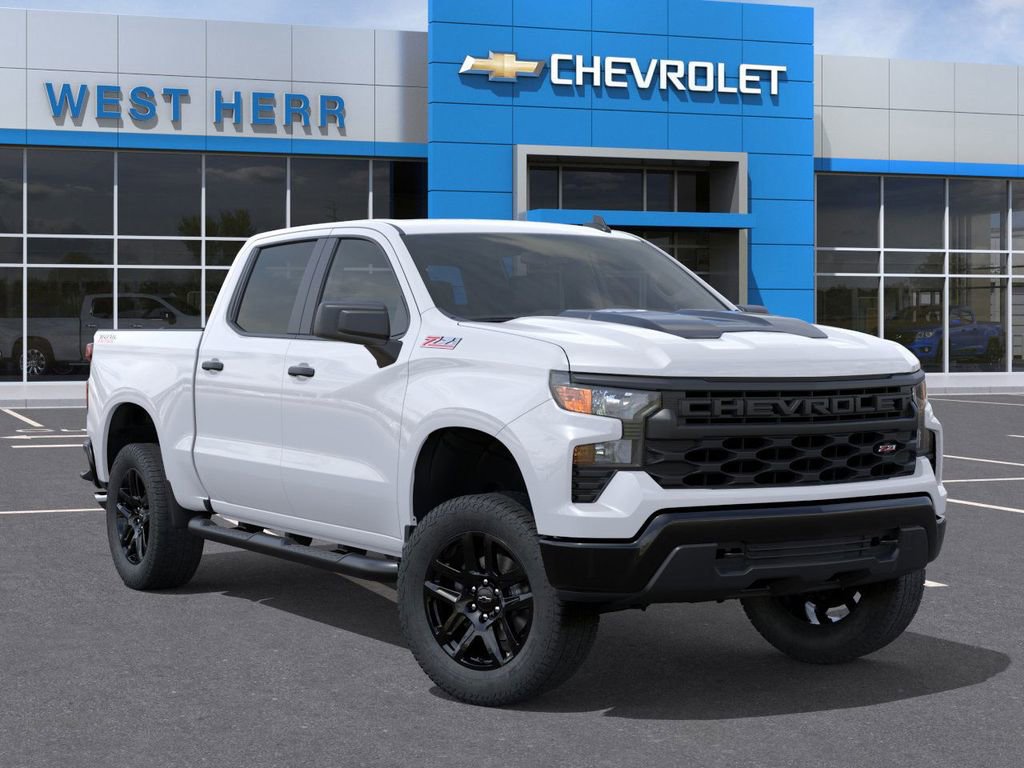 New 2026 Chevrolet Silverado 1500 Custom Trail Boss w/ Turbomax Blackout Package AWD/4WD image 7