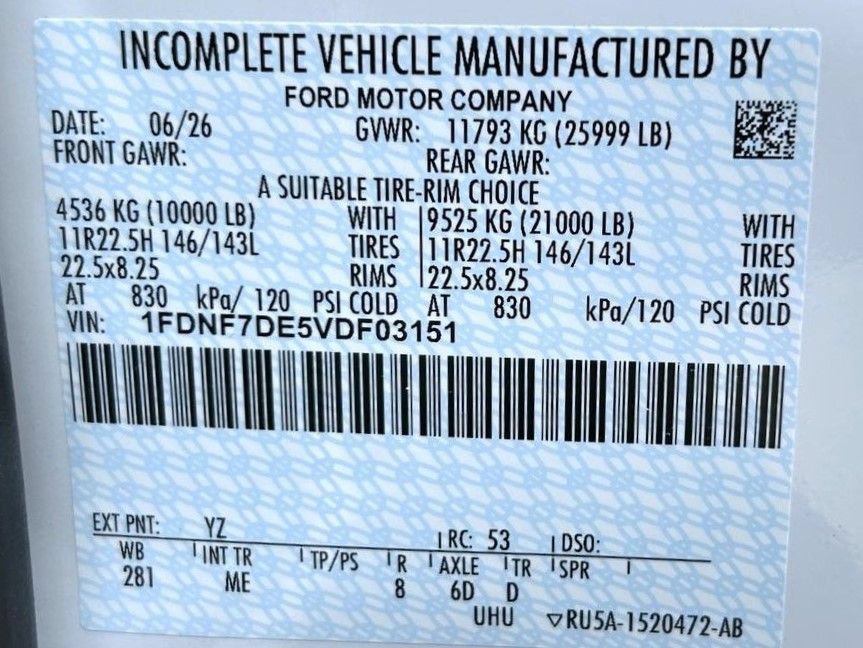 New 2027 Ford F750 2WD Regular Cab Super Duty image 19