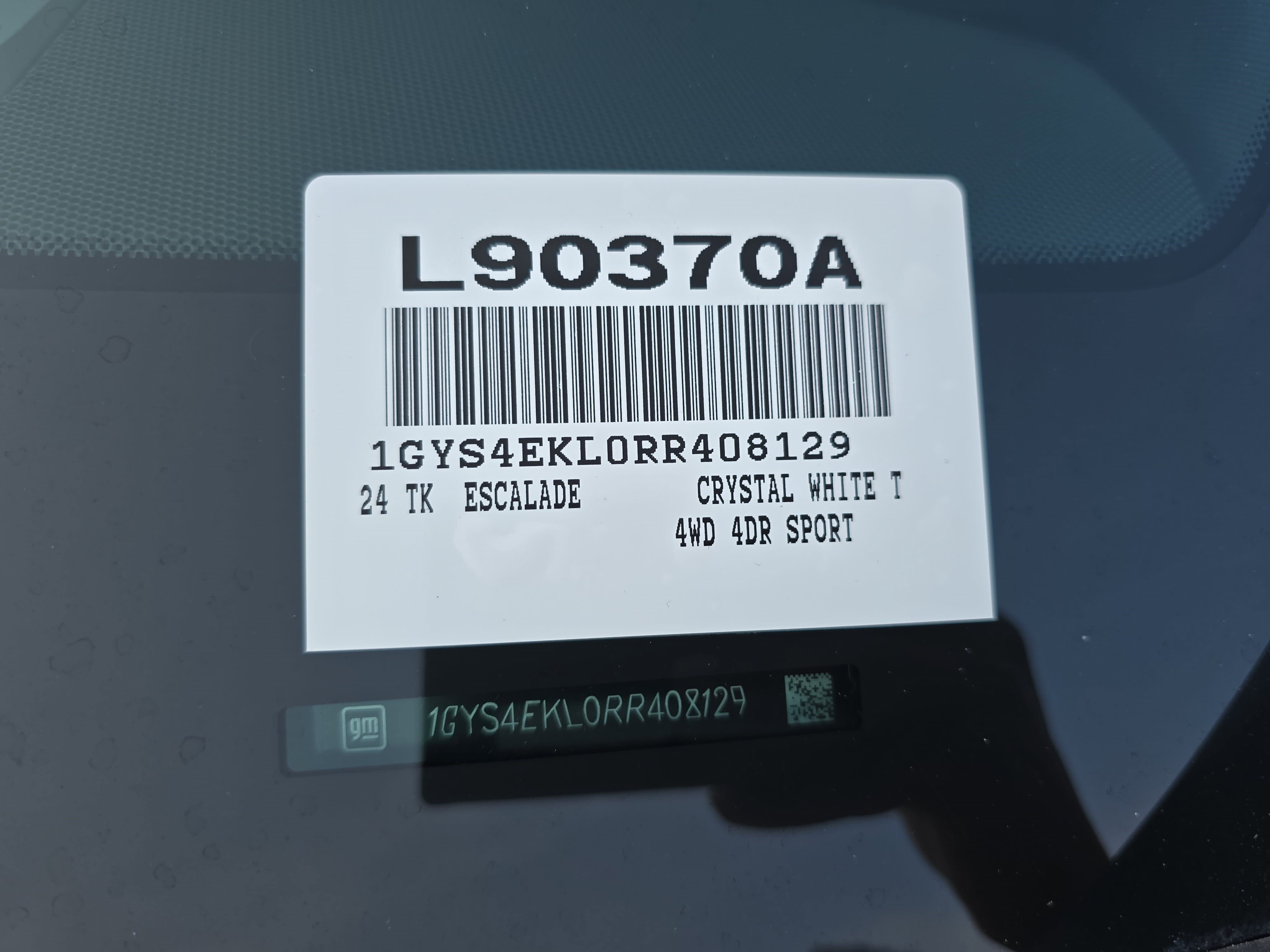 Used 2024 Cadillac Escalade Sport w/ LPO, ONYX Package AWD/4WD image 37