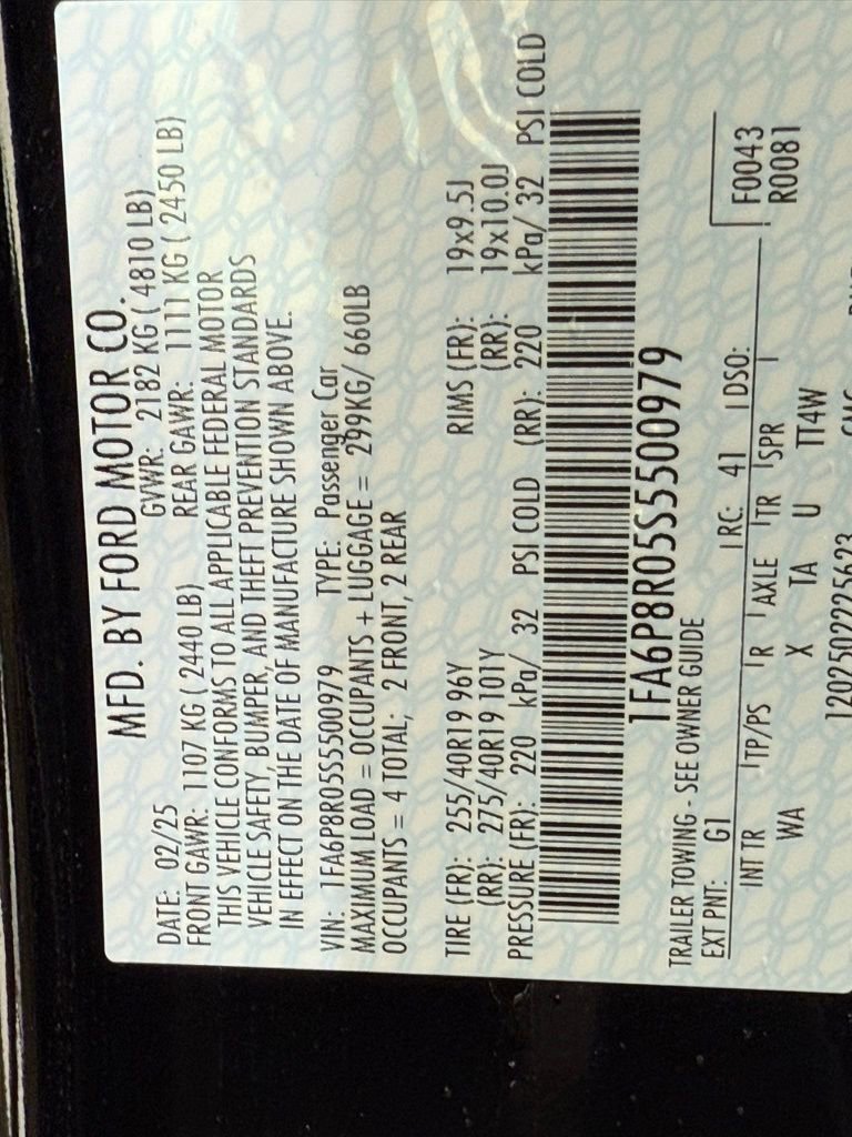 New 2025 Ford Mustang Dark Horse image 28