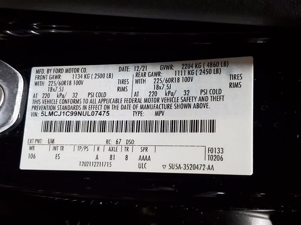 Used 2022 Lincoln Corsair FWD image 42