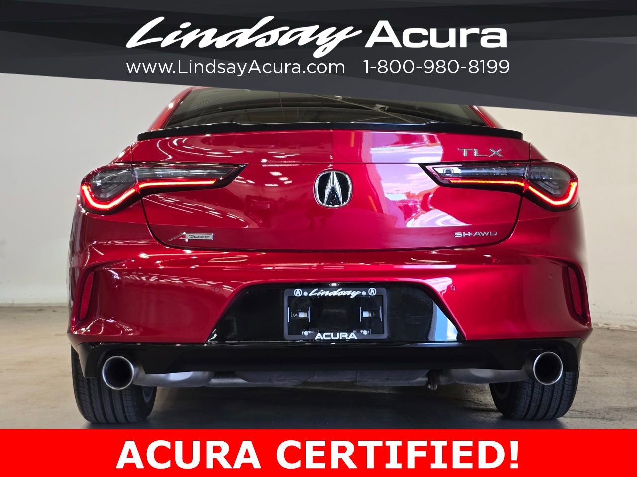 Certified 2025 Acura TLX SH-AWD w/ A-SPEC Pkg image 5