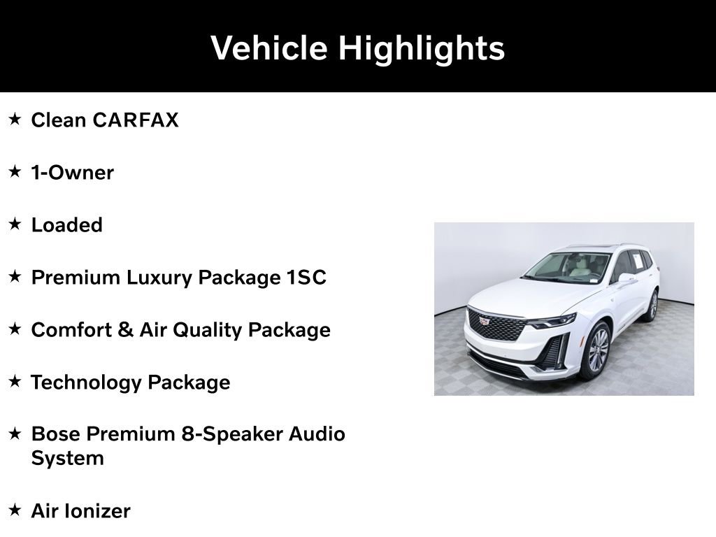Used 2022 Cadillac XT6 Premium Luxury w/ Technology Package image 2