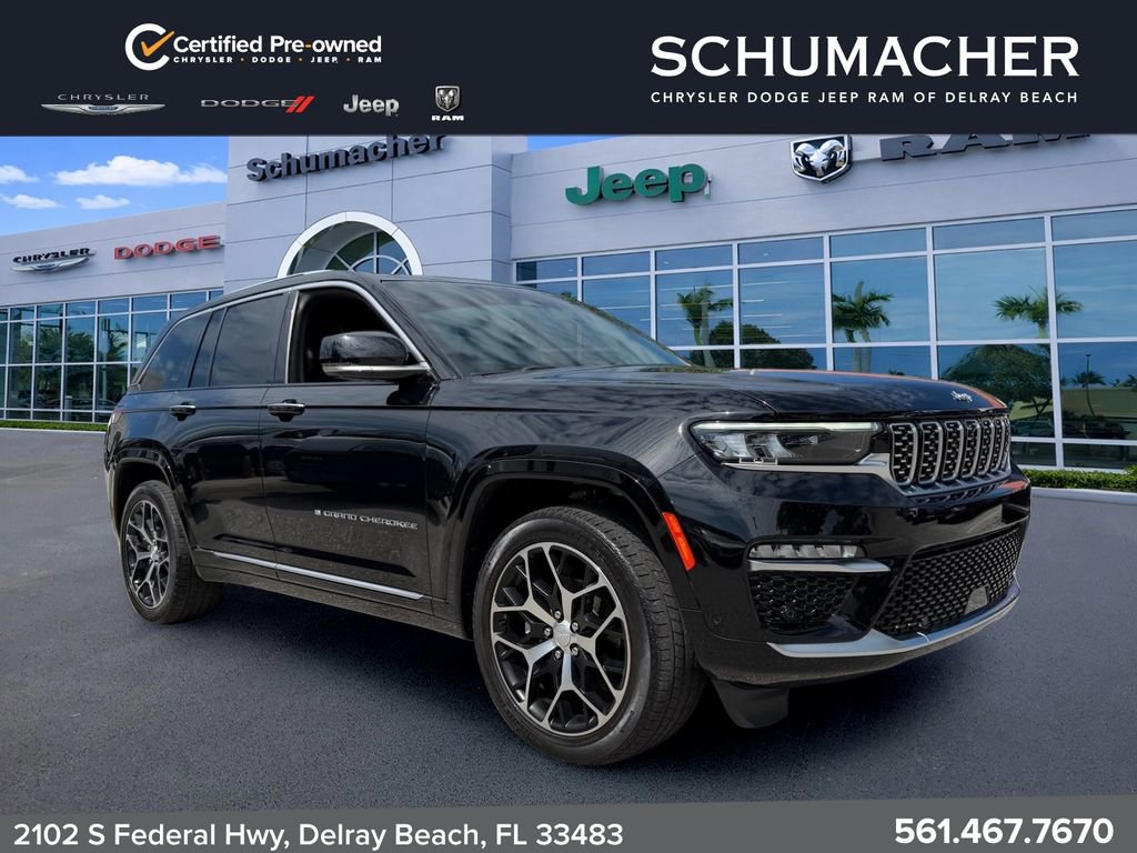 Certified 2023 Jeep Grand Cherokee Summit AWD/4WD image 1
