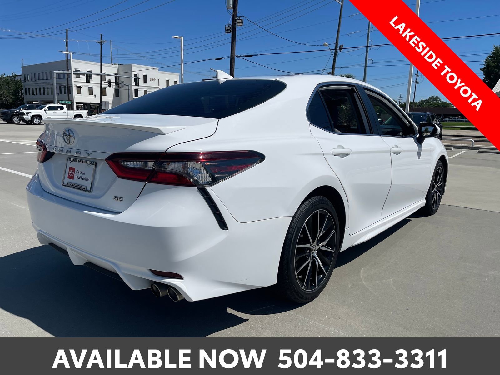 Certified 2021 Toyota Camry SE FWD image 6