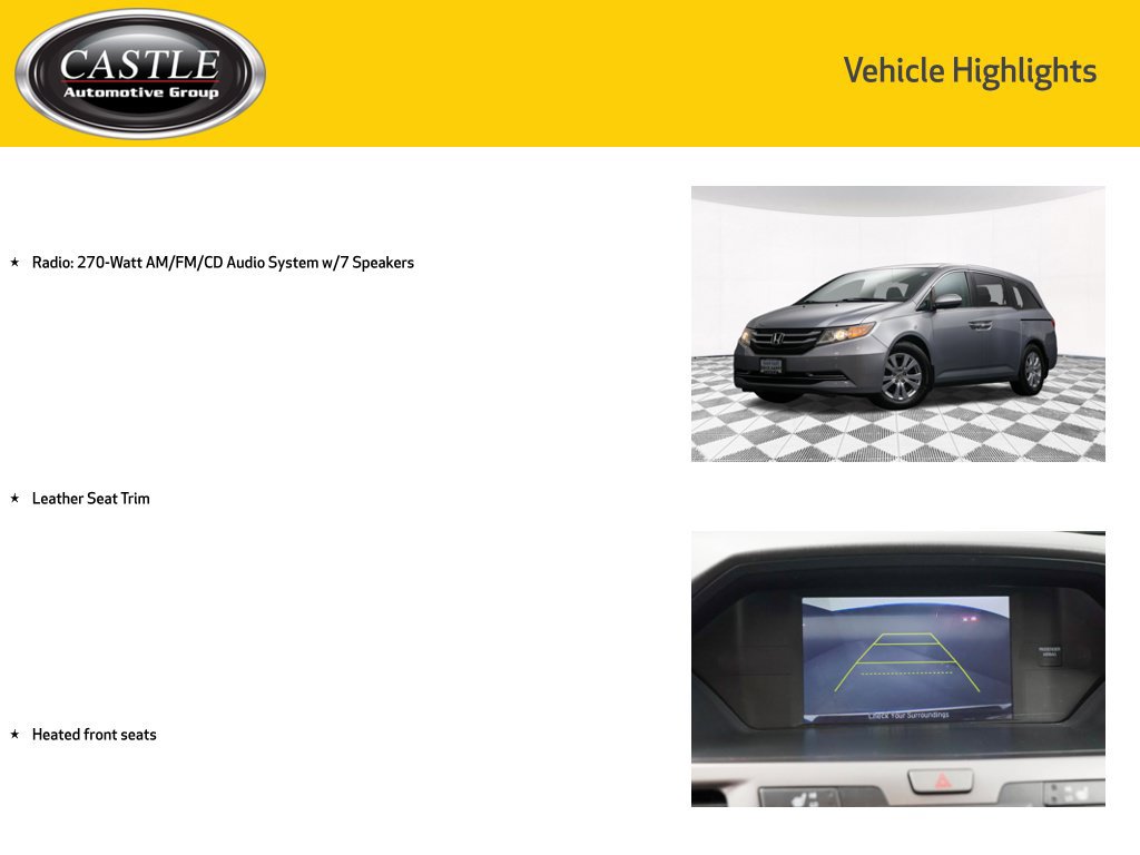 Used 2016 Honda Odyssey EX-L image 3