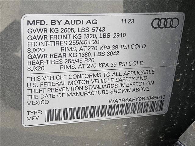 Certified 2024 Audi SQ5 Premium Plus w/ Premium Plus Package AWD/4WD image 18