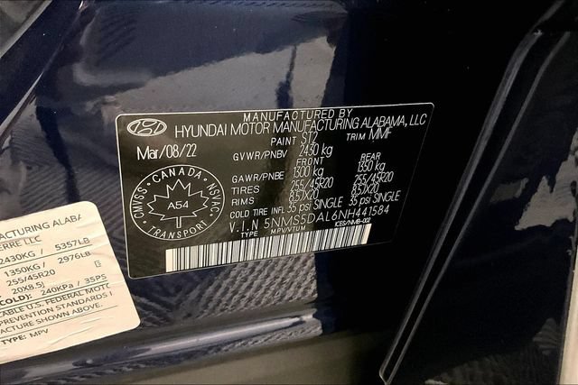 Used 2022 Hyundai Santa Fe Calligraphy AWD/4WD image 40