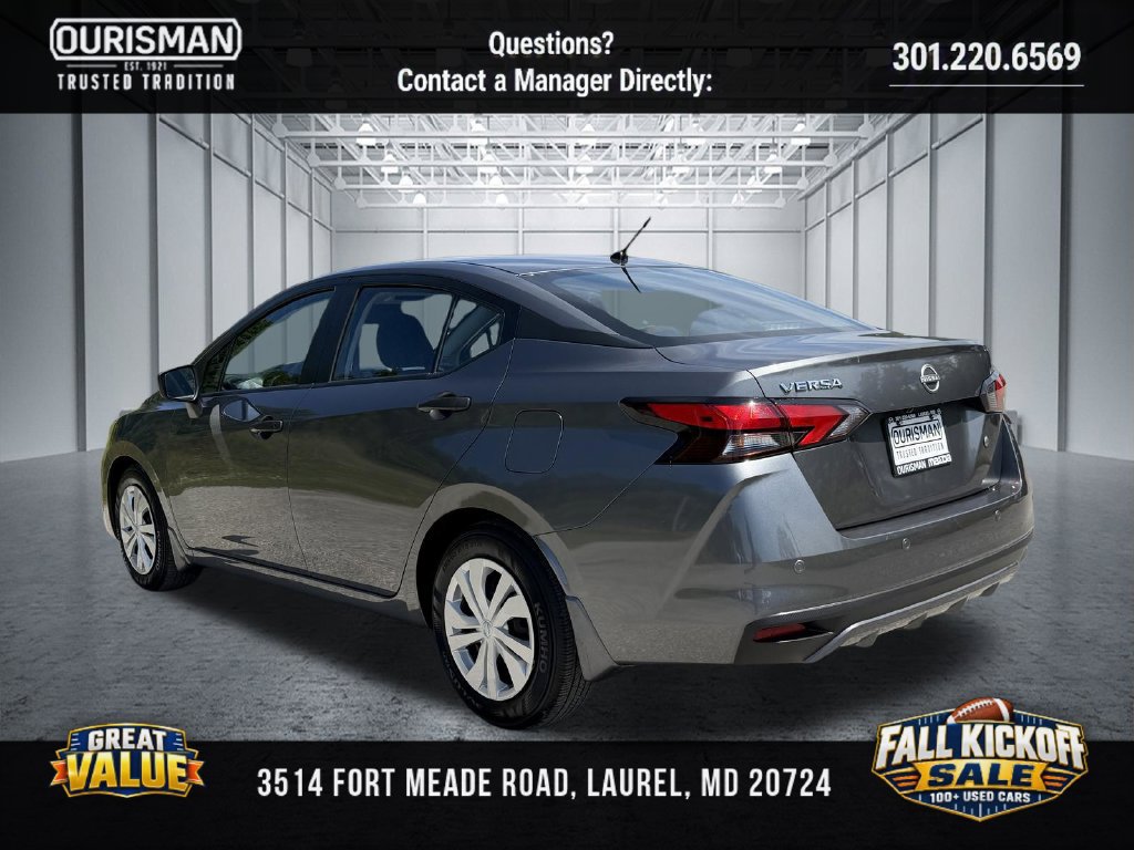 Used 2025 Nissan Versa S w/ Trunk Package FWD image 4