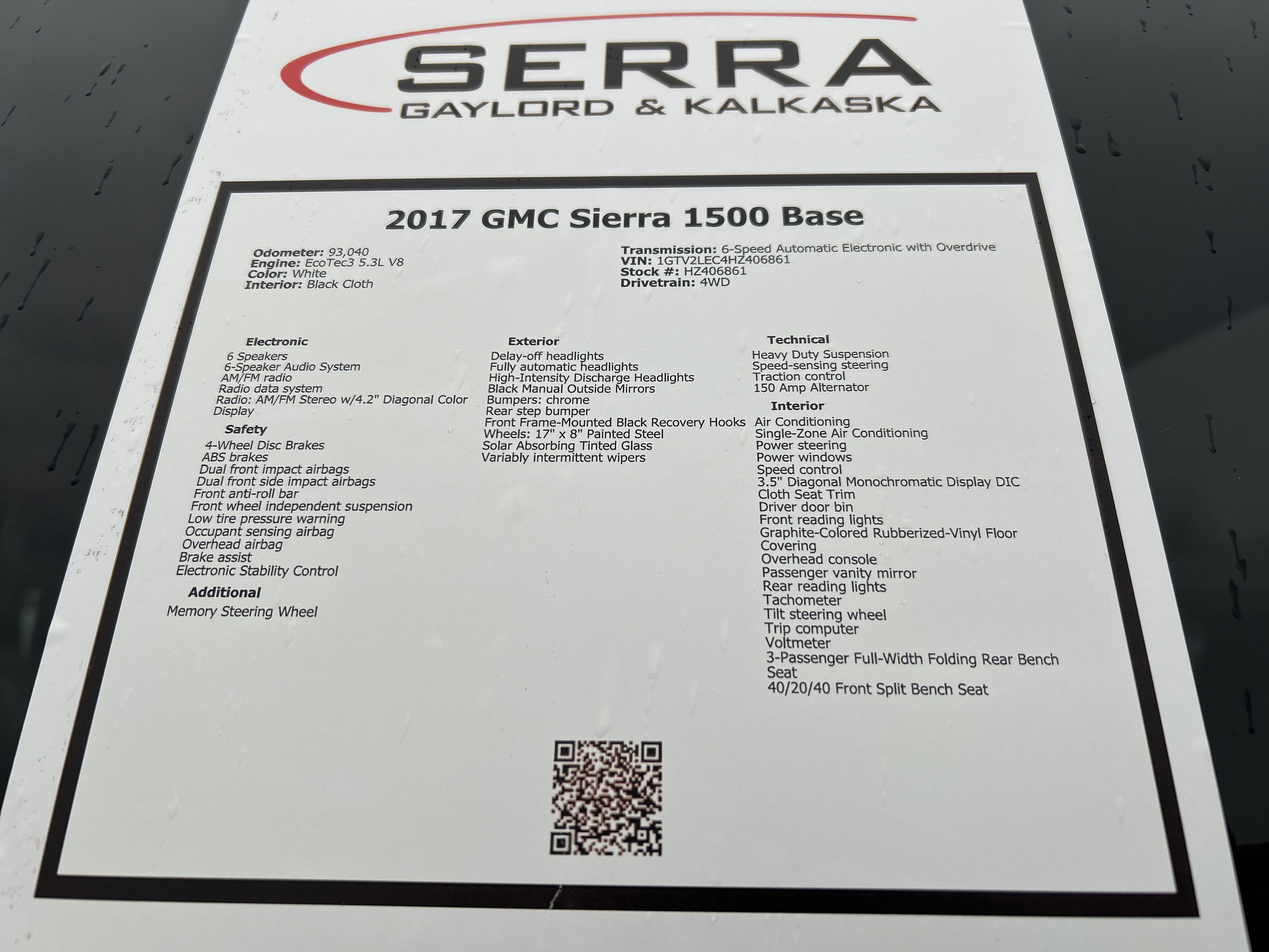 Used 2017 GMC Sierra 1500 4x4 Double Cab image 27