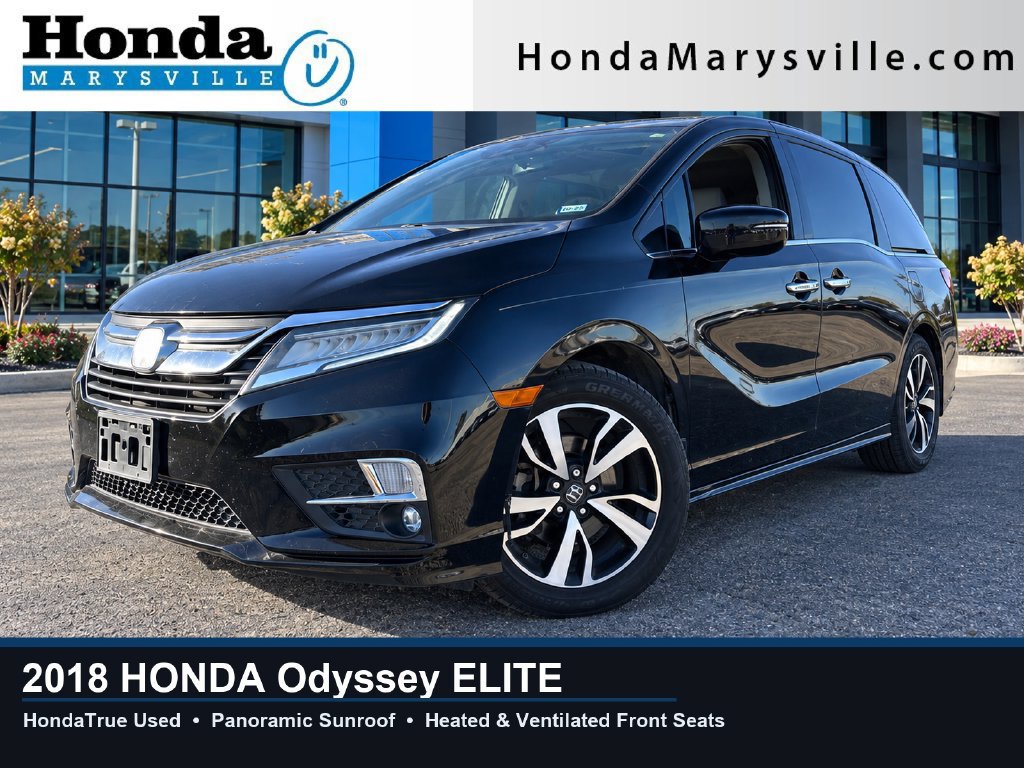 Used 2018 Honda Odyssey Elite