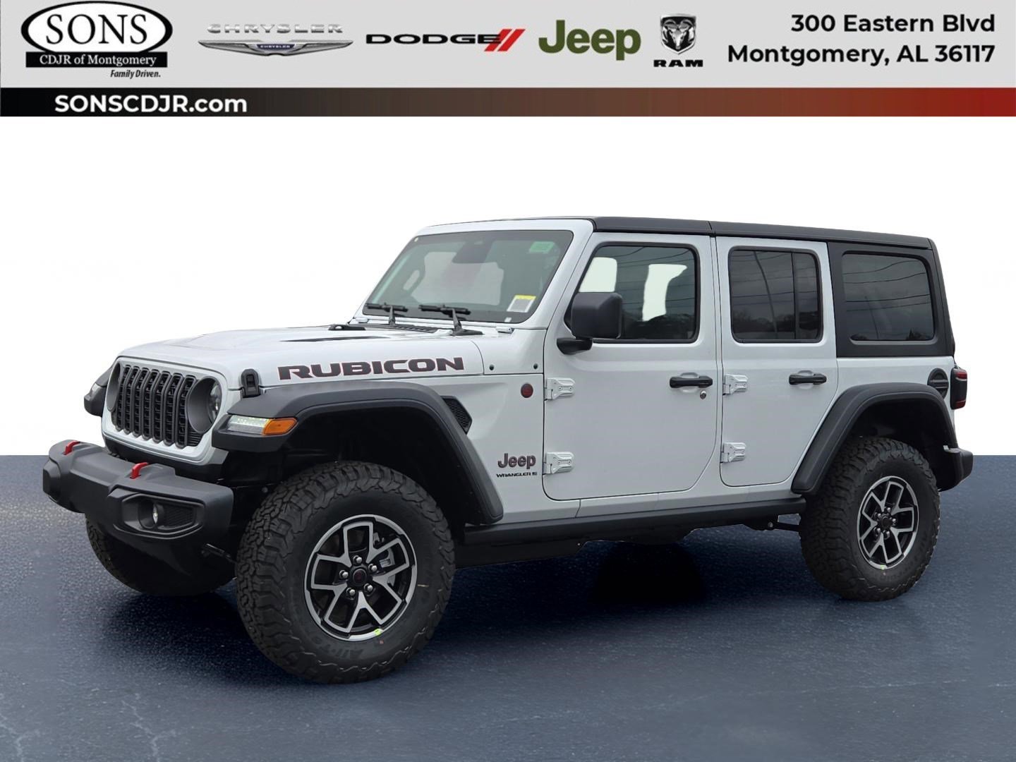 New 2026 Jeep Wrangler Unlimited Rubicon AWD/4WD image 1