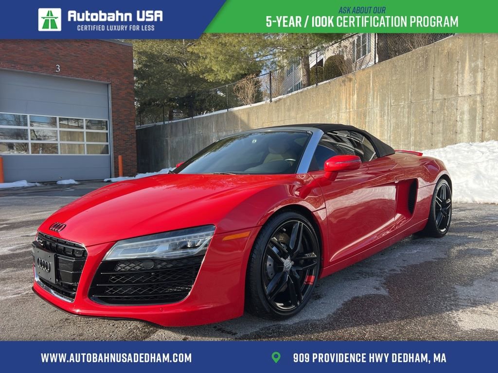 Used 2015 Audi R8 V8 w/ Extended Leather Package