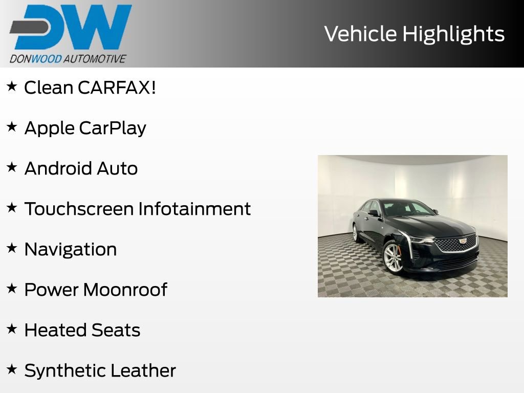 Used 2020 Cadillac CT4 Luxury w/ Sun And Sound Package AWD/4WD image 3