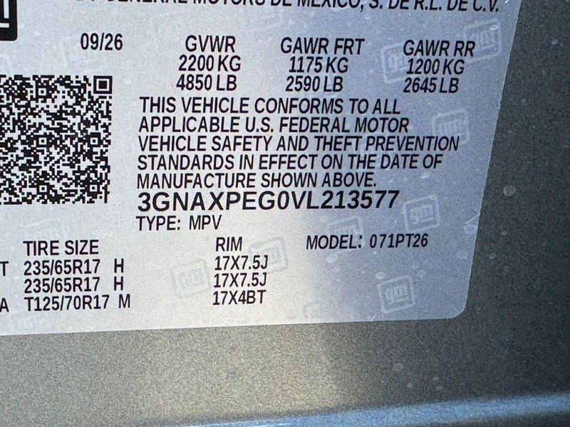 New 2027 Chevrolet Equinox LT w/ Convenience Package II AWD/4WD image 17