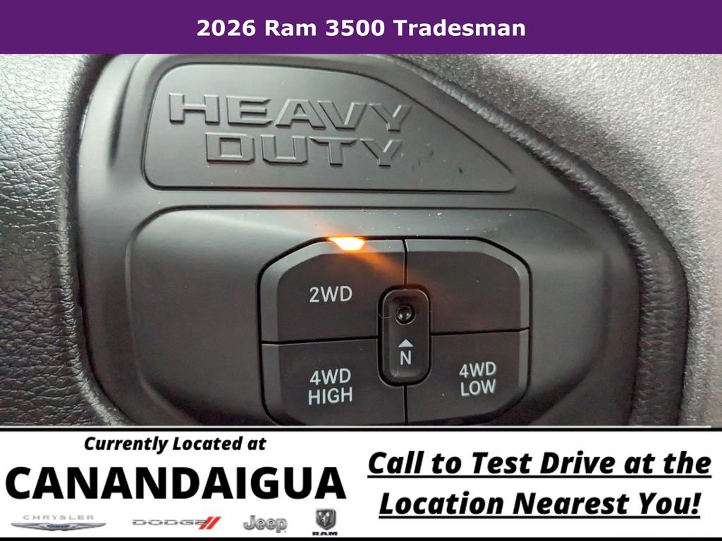 New 2026 RAM 3500 Tradesman w/ Chrome Appearance Group A AWD/4WD image 29