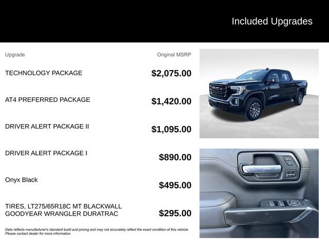 Used 2021 GMC Sierra 1500 AT4 w/ Technology Package AWD/4WD image 5