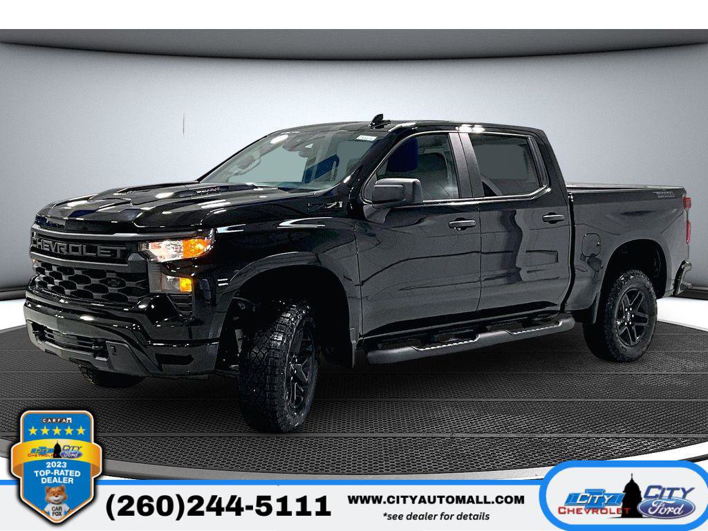 New 2026 Chevrolet Silverado 1500 Custom Trail Boss w/ Midnight Edition