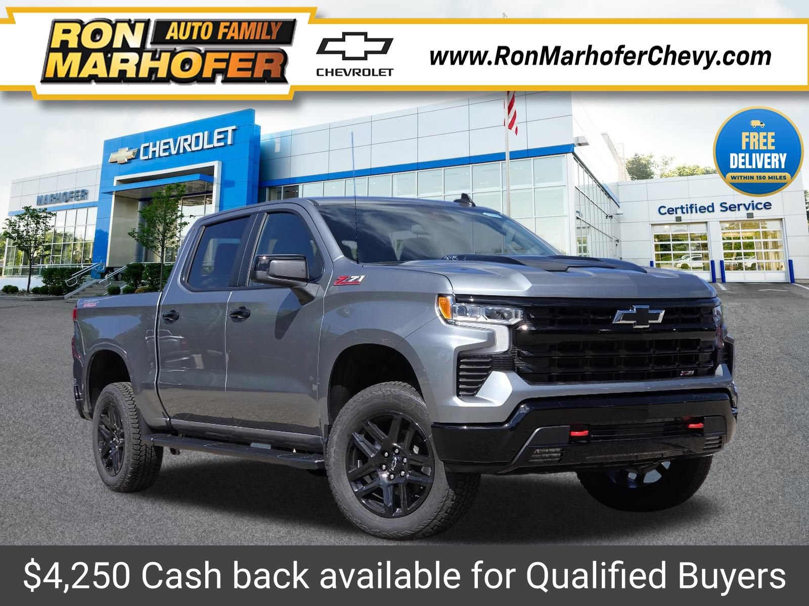 New 2026 Chevrolet Silverado 1500 LT Trail Boss w/ Protection Package
