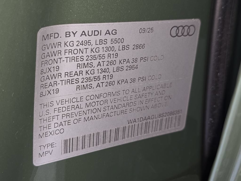Used 2025 Audi Q5 Premium w/ Convenience Package AWD/4WD image 39