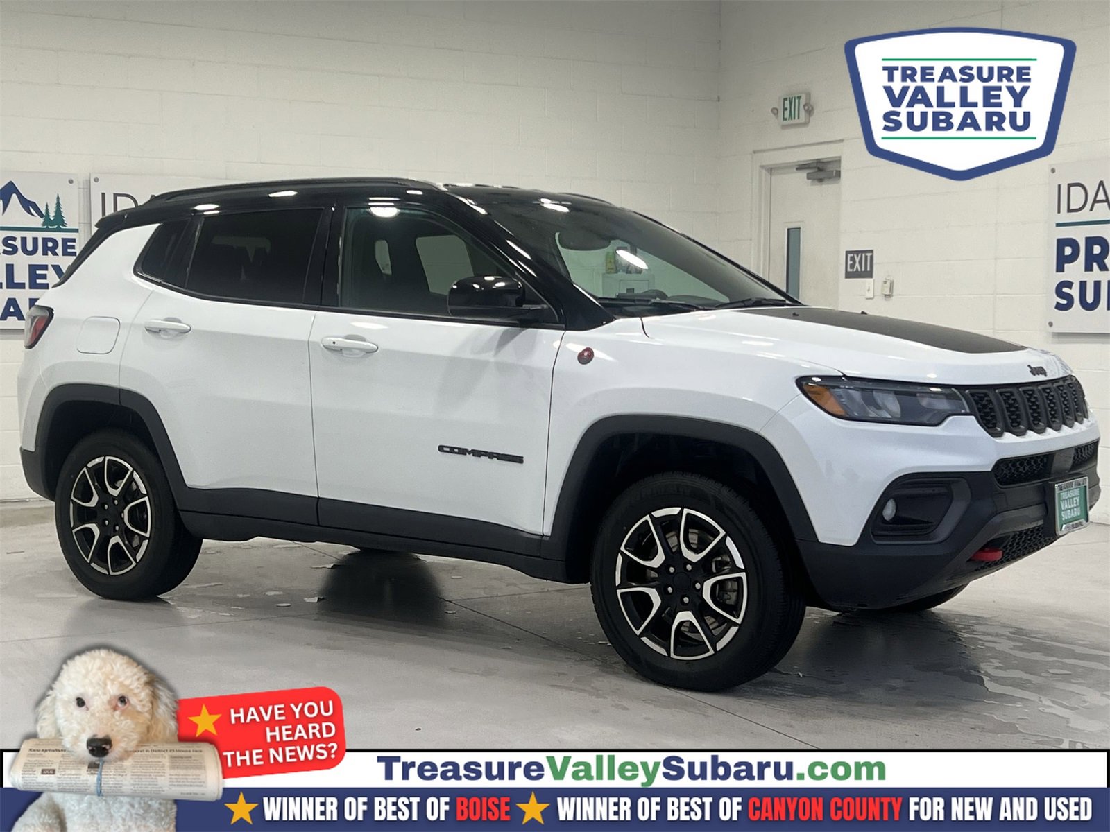 Used 2024 Jeep Compass Trailhawk image 1