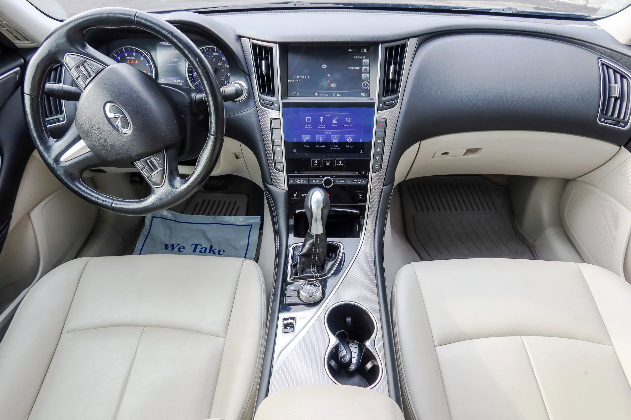 Used 2014 INFINITI Q50 Premium w/ Navigation Package image 16