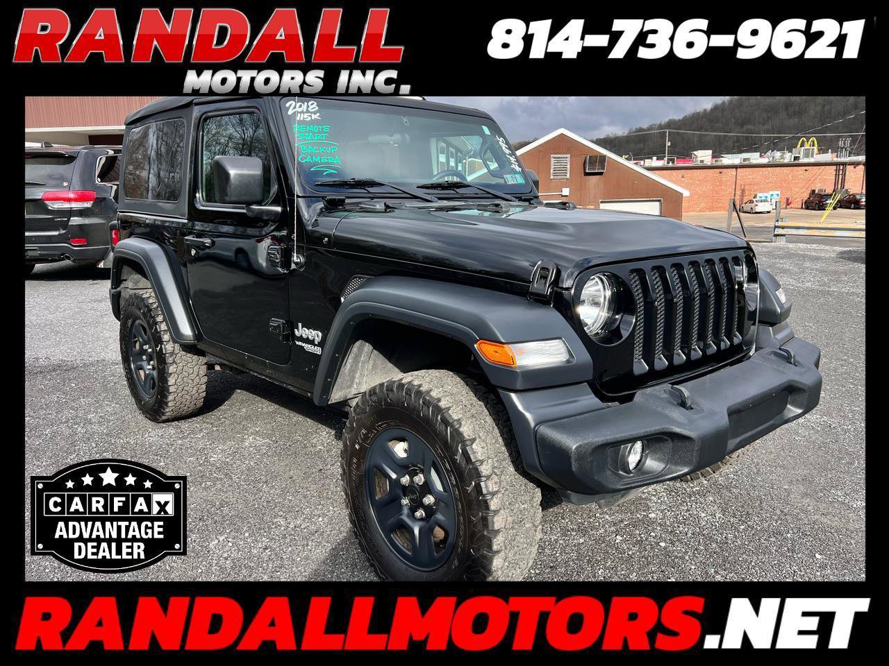 Used 2018 Jeep Wrangler Sport image 1