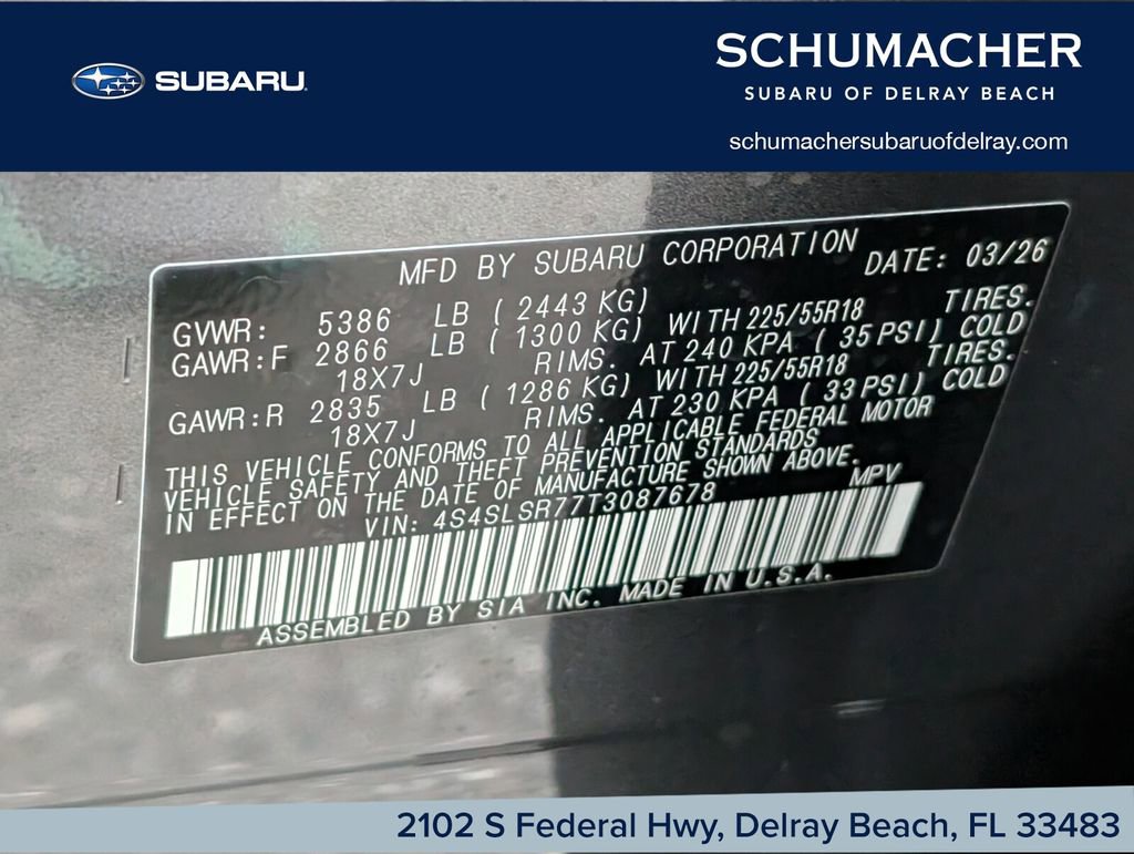 New 2026 Subaru Forester Limited AWD/4WD image 18