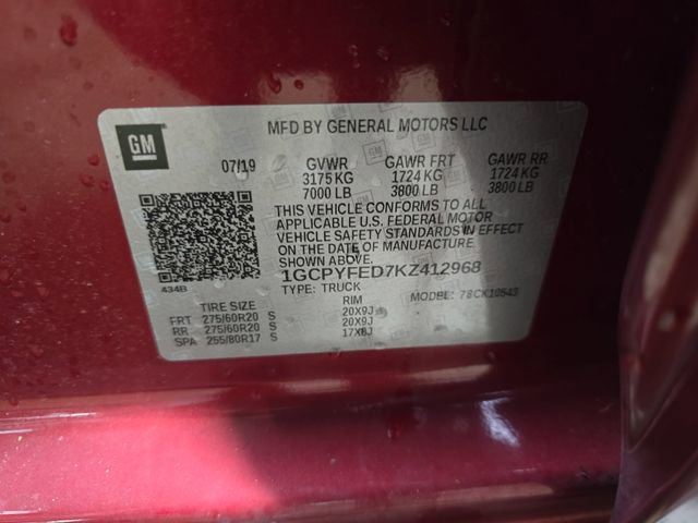 Used 2019 Chevrolet Silverado 1500 LT Trail Boss image 37