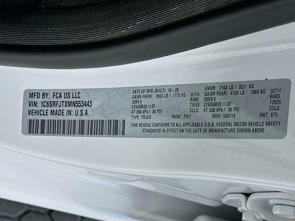 Used 2021 RAM 1500 Laramie AWD/4WD image 36