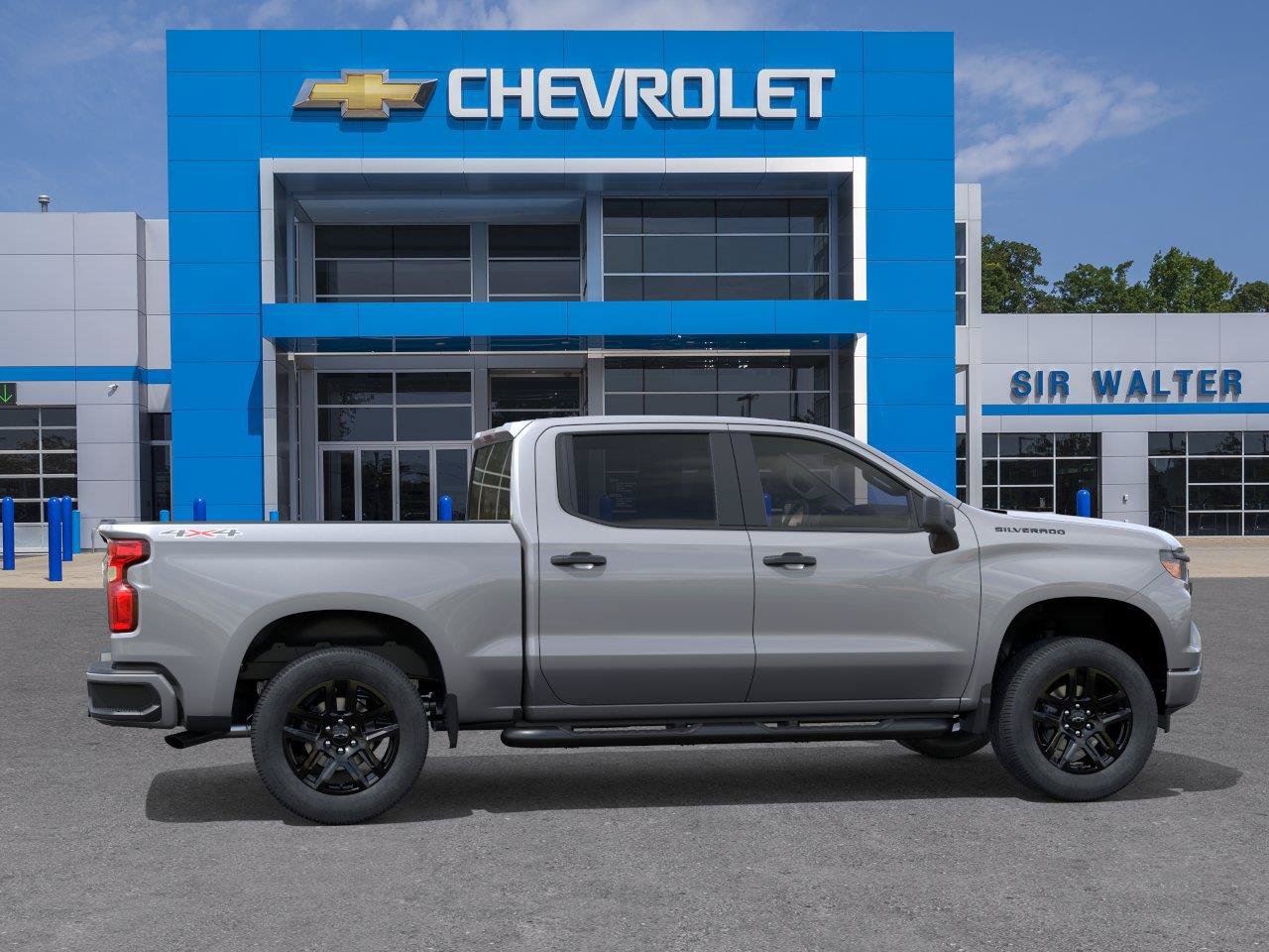 New 2026 Chevrolet Silverado 1500 Custom w/ LPO, Dark Essentials Package AWD/4WD image 6