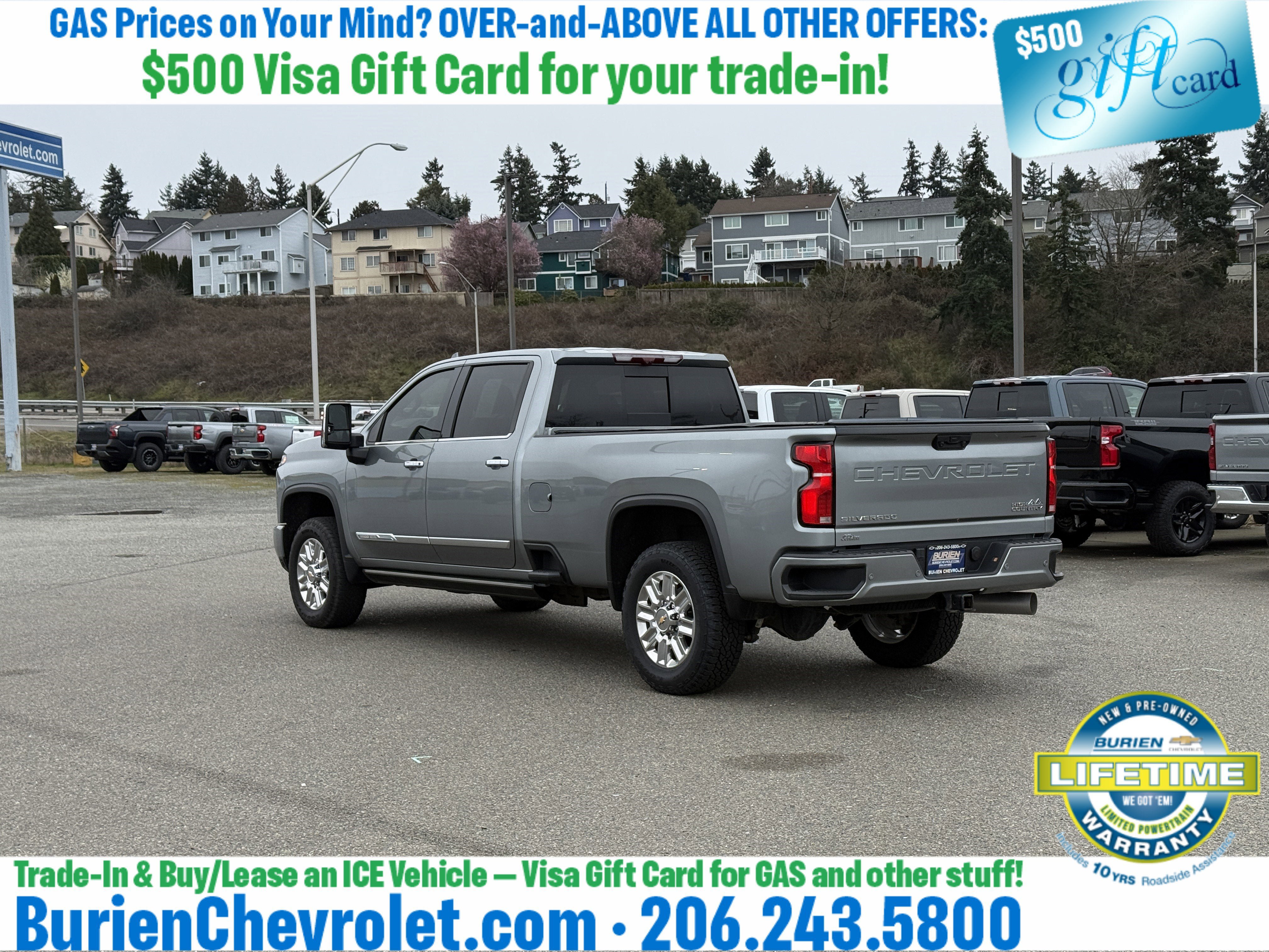 Used 2024 Chevrolet Silverado 3500 High Country w/ High Country Premium Package AWD/4WD image 47