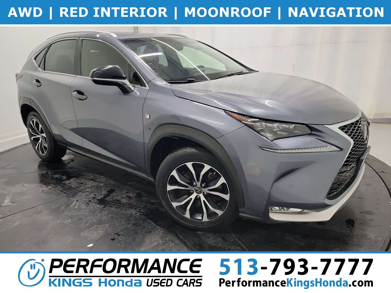 Used 2017 Lexus NX 200t F Sport w/ F Sport Premium Package