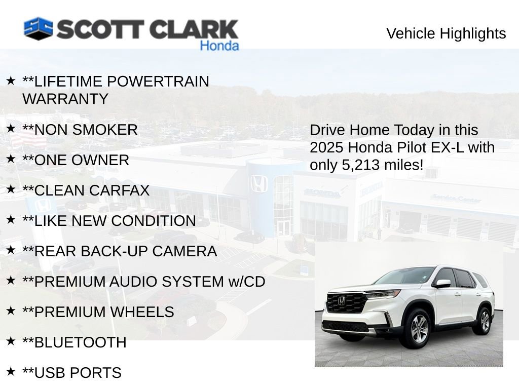 Used 2025 Honda Pilot EX-L image 11