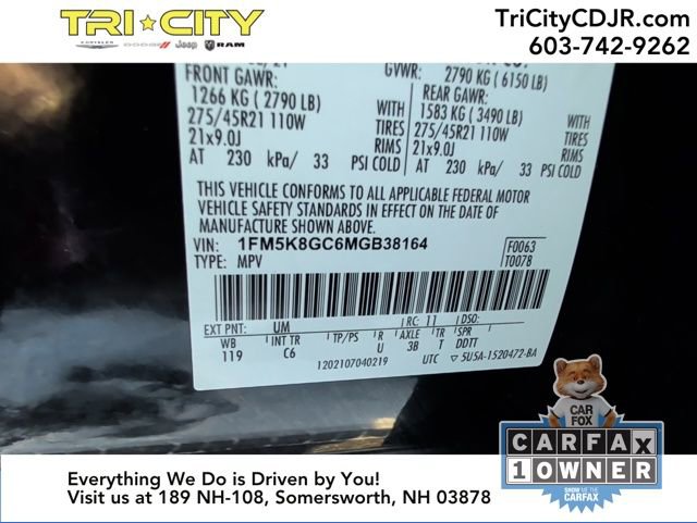 Used 2021 Ford Explorer ST w/ Equipment Group 401A image 39