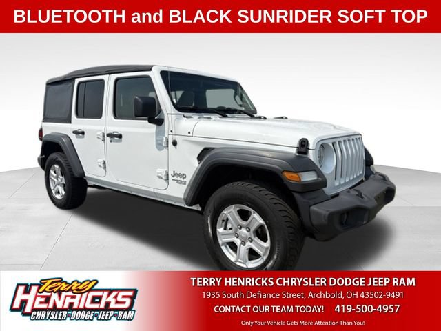 Used 2018 Jeep Wrangler Unlimited Sport S AWD/4WD 360° Tour