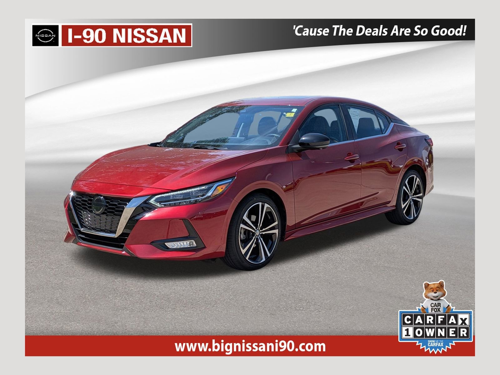 Certified 2023 Nissan Sentra SR w/ SR Premium Package FWD image 1