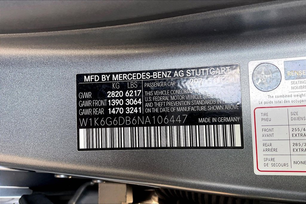 Certified 2022 Mercedes-Benz S 500 4MATIC image 25