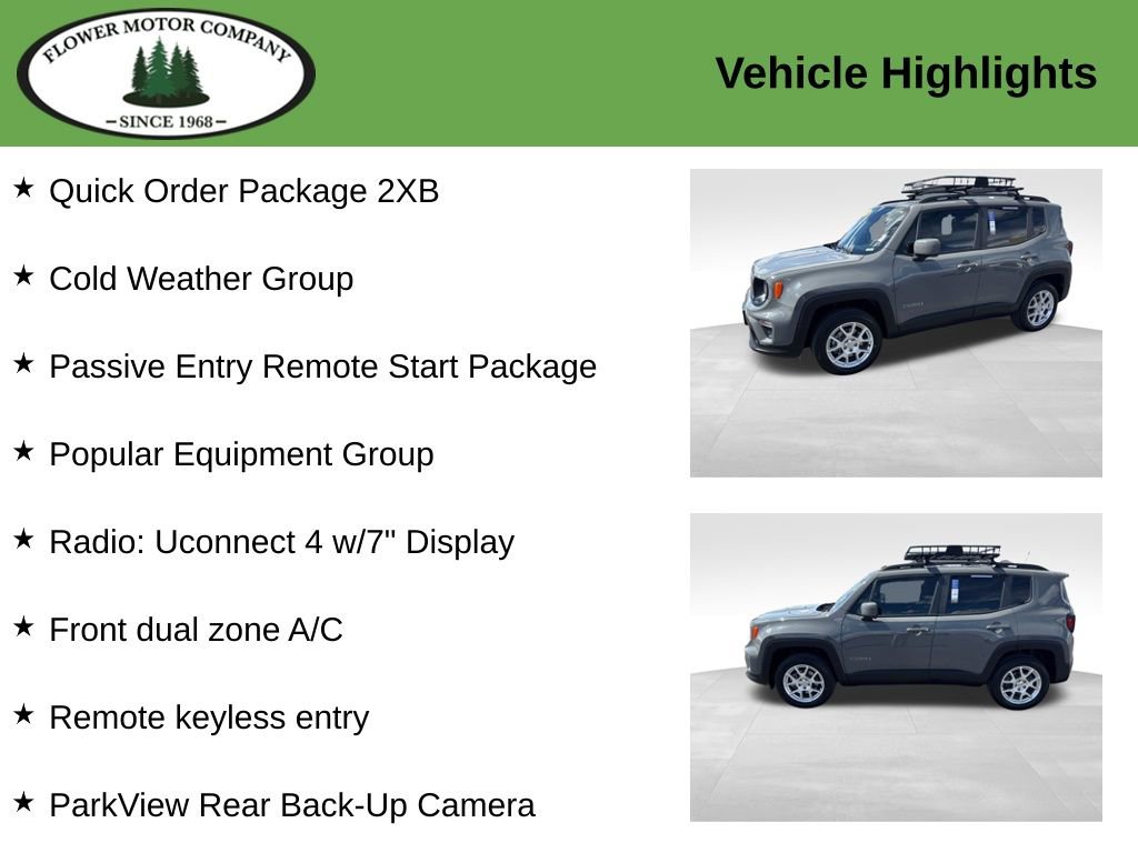 Used 2020 Jeep Renegade Latitude w/ Cold Weather Group image 4