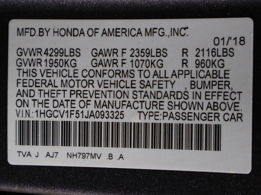 Used 2018 Honda Accord EX-L image 45