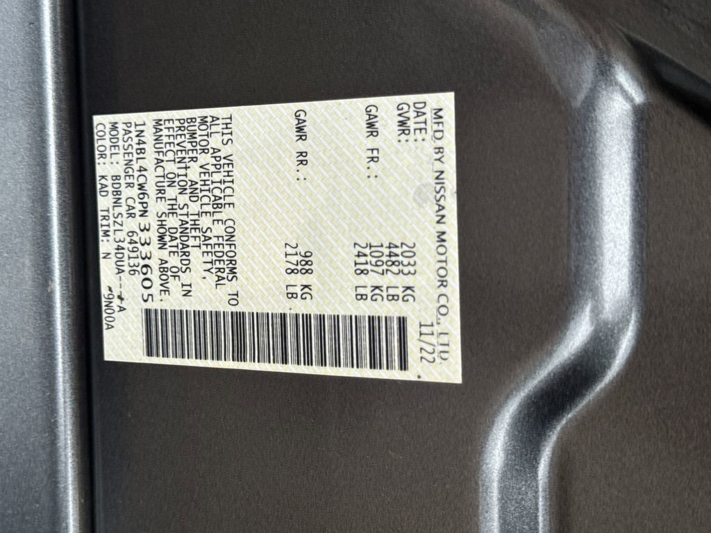 Used 2023 Nissan Altima 2.5 SR image 28