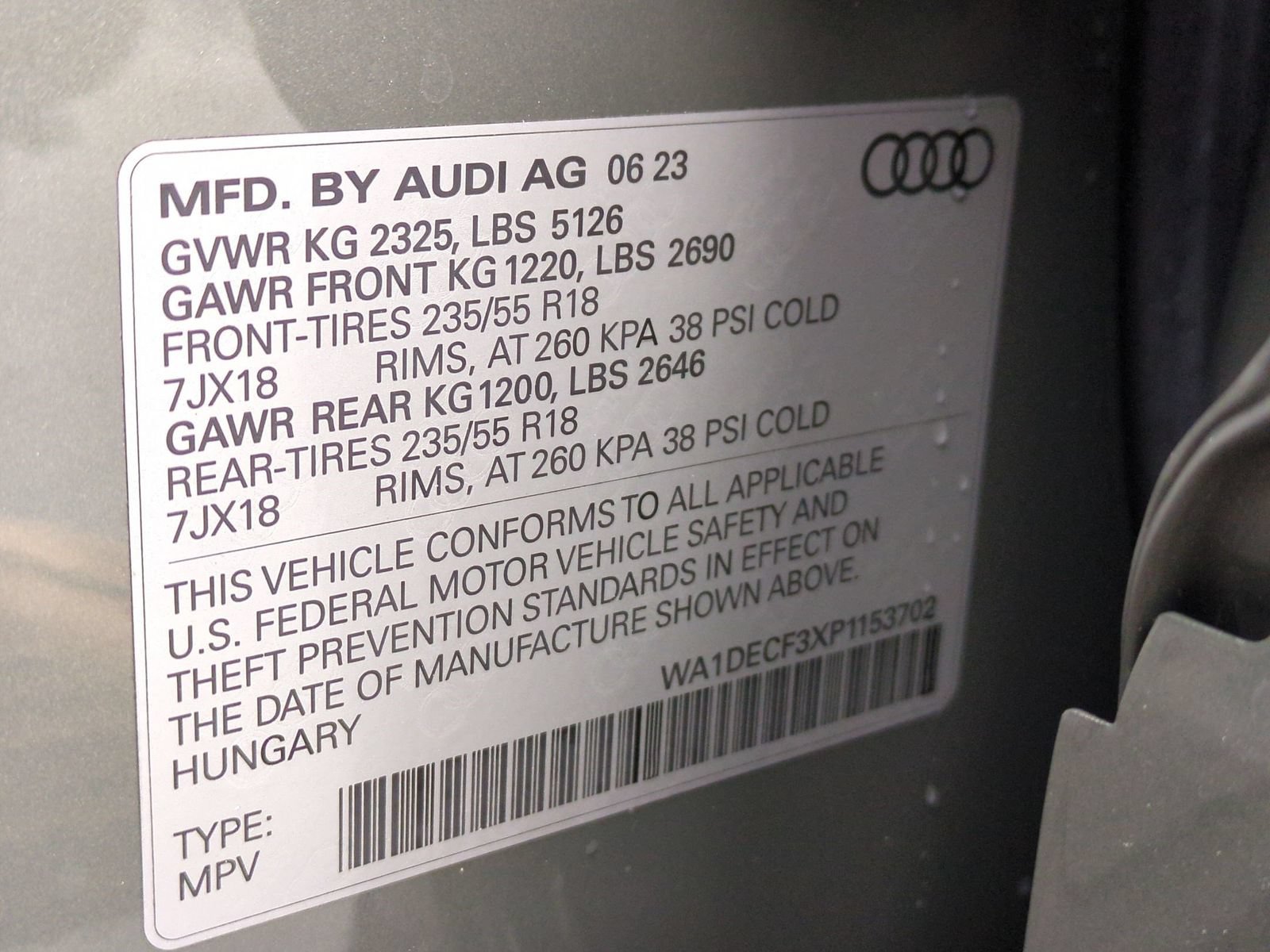 Used 2023 Audi Q3 2.0T Premium w/ Convenience Package AWD/4WD image 17