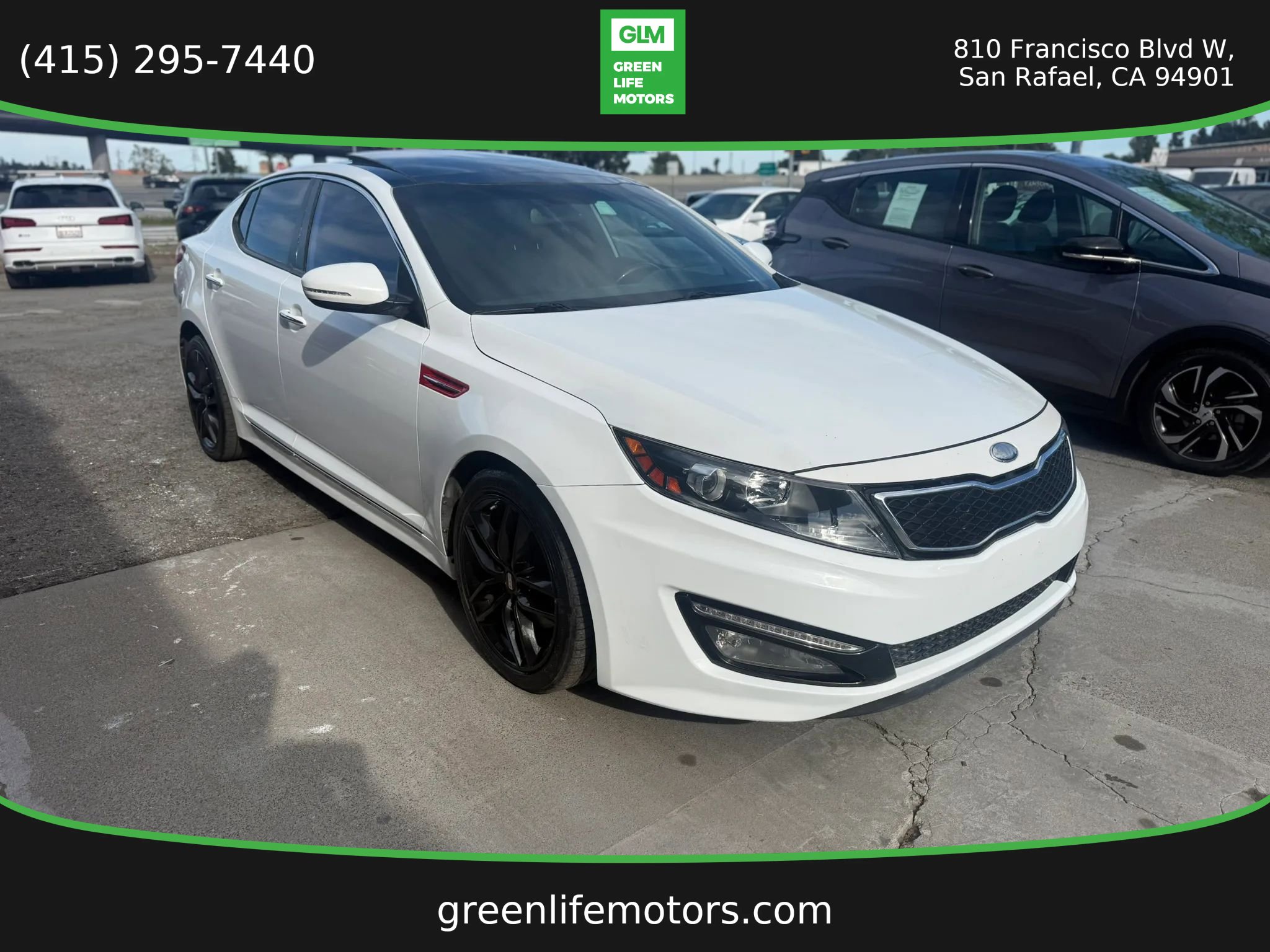 Used 2013 Kia Optima SX w/ Limited Pkg FWD image 1