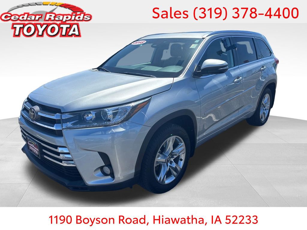 Certified 2018 Toyota Highlander Limited AWD/4WD image 1